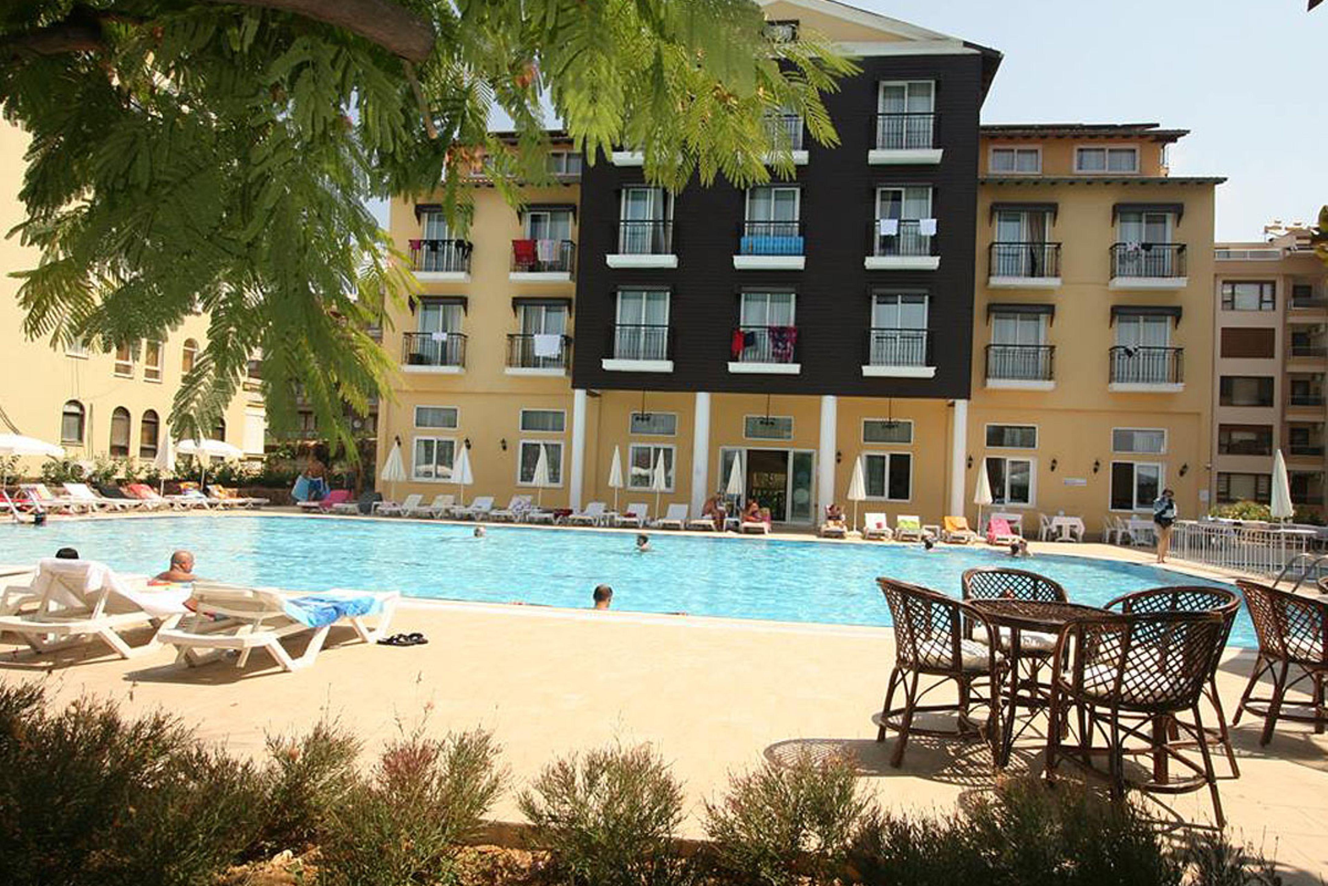 Sevkibey Hotel Alanya Exteriör bild